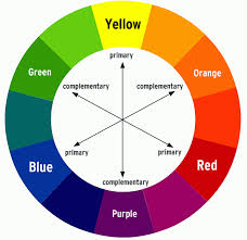 colours: yellow - red - green - brown - white - blue - pink - beige - orange - grey - violet / purple - black